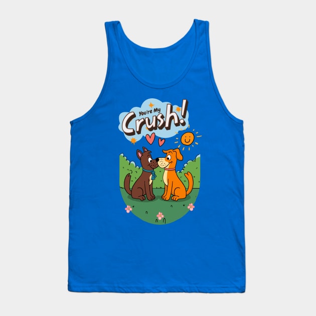 You're My Crush Tank Top by Cheeky BB